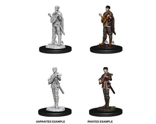 D&D Nolzur's Marvelous Miniatures - Female Half Elf Bard