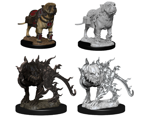D&D Nolzur’s Marvelous Miniatures: Mastif & Shadow Mastif - EN