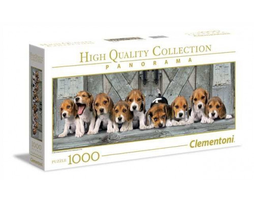 Clementoni Puzzle 1000el Panorama Beagles