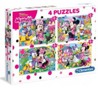 Clementoni Puzzle 2x20+2x60 elementów Minnie (07615)