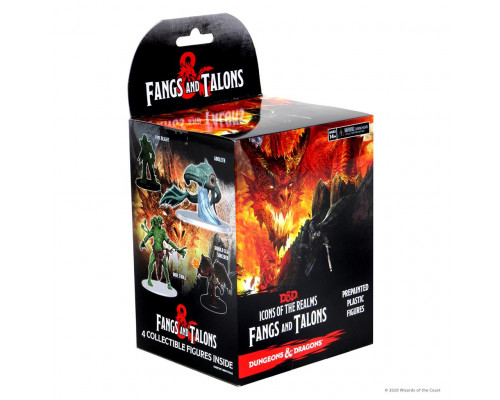 D&D Icons of the Realms: Fangs and Talons - 8 Ct. Booster Brick (Set 15)