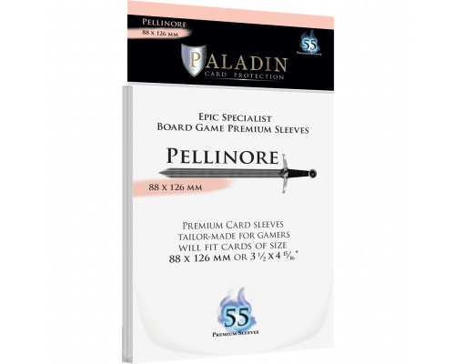 Paladin Sleeves - Pellinore Premium Epic Specialist 88x126mm (55 Sleeves)