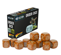 Bolt Action - Bolt Action Orders Dice - Brown (12)