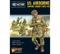 Bolt Action - US Airborne Support Group (1943-44) (HQ, Mortar & MMG) - EN