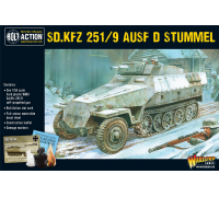 Bolt Action - Sd.Kfz 251/9 Ausf D (Stummel) Half track - EN