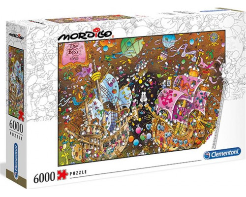Clementoni Puzzle 6000 elementów Mordillo The Kiss