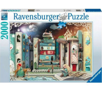 Ravensburger Puzzle 2000 elementów Ulica książek