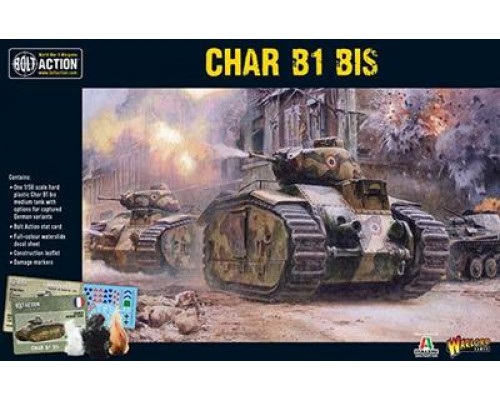 Bolt Action - Char B1 bis (plastic boxset) - EN