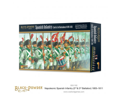 Black Powder - Napoleonic Spanish Infantry (2nd & 3rd Battalions) 1805-1811 - EN