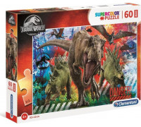 Clementoni Puzzle 60 elementów Maxi Jurassic World (26456)