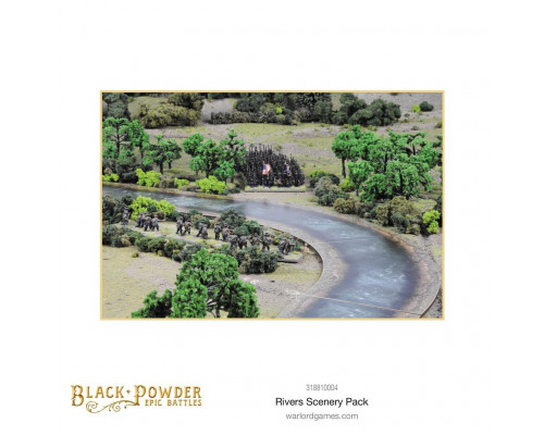 Black Powder & Epic Battles - Rivers Scenery Pack - EN