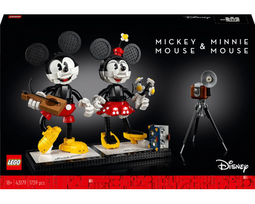 LEGO Disney™ Mickey Mouse & Minnie Mouse Buildable Characters (43179)