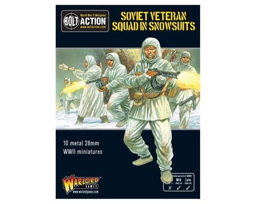 Bolt Action - Soviet Veteran Squad in Snowsuits - EN