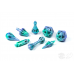 PolyHero Wizard 8 Dice Set Aether Mist