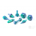 PolyHero Wizard 8 Dice Set Aether Mist