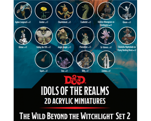 D&D Idols of the Realms: The Wild Beyond The Witchlight : 2D Set 2 - EN