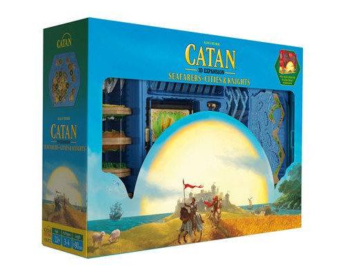 Catan 3D Expansion Seafarers + Cities & Knights - EN