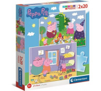 Clementoni Puzzle 2x20el. Świnka Peppa (24778)