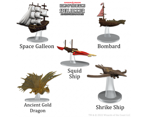 D&D Icons of the Realms: Ship Scale - Welcome to Wildspace