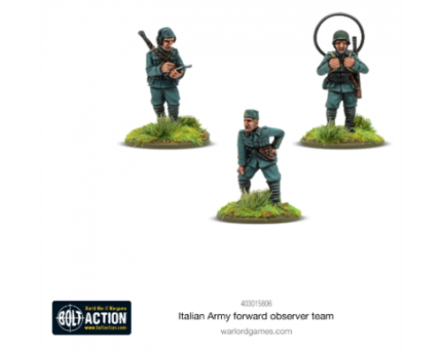Bolt Action - Italian Army Forward Observer Team - EN