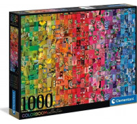 Clementoni Puzzle 1000el color boom Collage 39595