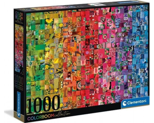 Clementoni Puzzle 1000el color boom Collage 39595