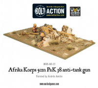 Bolt Action - Afrika Korps 5cm PaK 38 anti-tank gun - EN