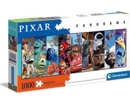 Clementoni Clementoni Puzzle 1000el panorama Postacie z kreskówek Disney/Pixar 39610 uniw.