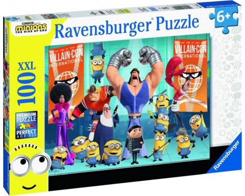 Ravensburger Puzzle 100 Minionki 2 XXL