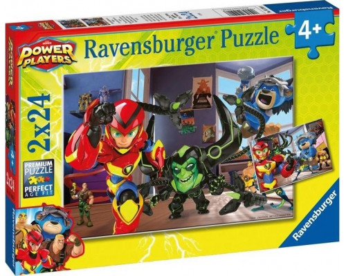 Ravensburger Puzzle 2x24 Power Players