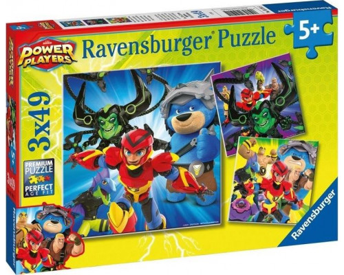 Ravensburger Puzzle 3x49 Power Players
