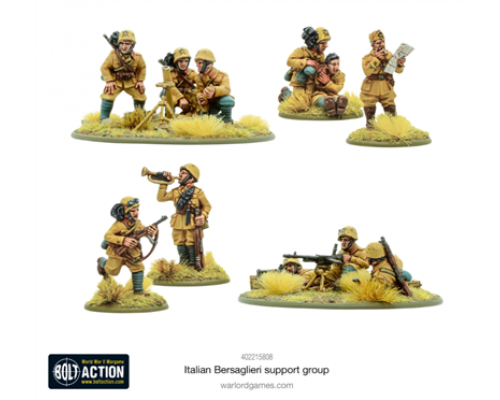 Bolt Action - Italian Bersaglieri Support Group - EN