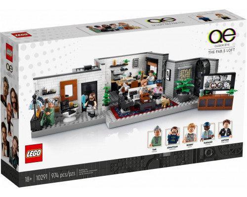 LEGO Icons™ Queer Eye – The Fab 5 Loft (10291)