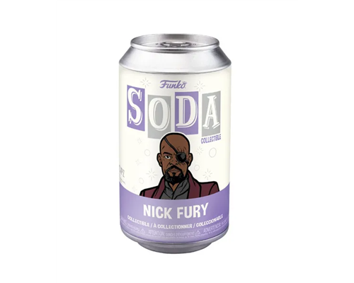 Funko POP! Vinyl SODA: Marvel- Nick Fury w/Ch (5+1 chase figure)