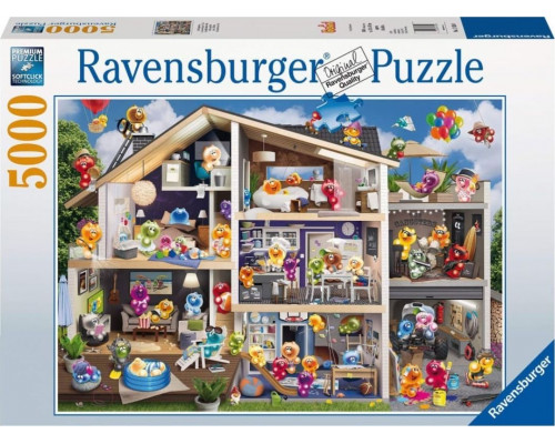 Ravensburger Puzzle 5000 Dom dla lalek