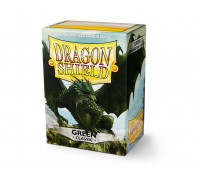 Dragon Shield Standard Sleeves - Green (100 Sleeves)