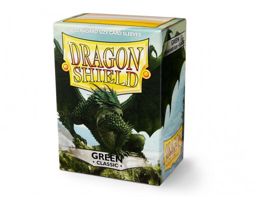 Dragon Shield Standard Sleeves - Green (100 Sleeves)