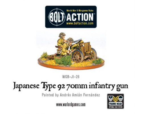Bolt Action - Japanese Type 92 70mm infantry gun - EN