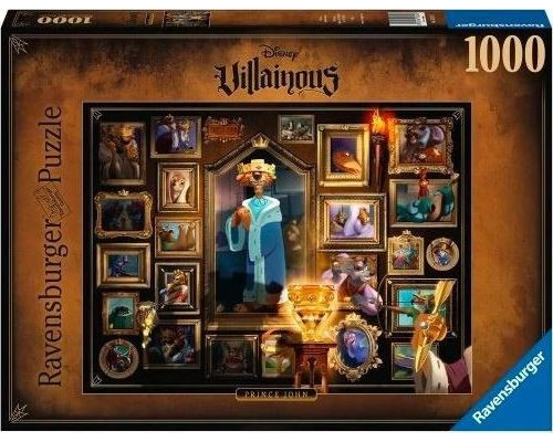 Ravensburger Puzzle 2D 1000 elementów Villainous. Rogaty Król