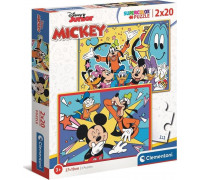 Clementoni Clementoni Puzzle 2x20el Mickey Mouse 24791