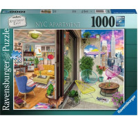 Ravensburger Puzzle 2D 1000 elementów Apartment w Nowym Jorku