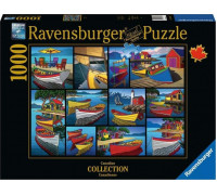 Ravensburger Puzzle 2D 1000 elementów Na wodzie