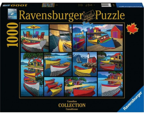 Ravensburger Puzzle 2D 1000 elementów Na wodzie