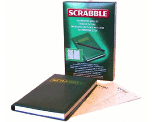 Scrabble – Wertungsbuch mit Stift