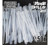 50x Long Droppers with Suction Bulb