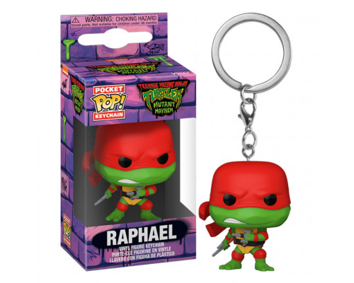 POP Keychain: TMNT Raphael - Mutant Mayhem