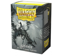 Dragon Shield Sleeves - Standard size - Matte Dual - Justice (100 Sleeves)