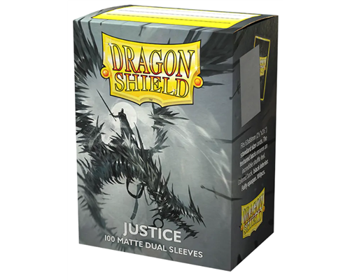 Dragon Shield Sleeves - Standard size - Matte Dual - Justice (100 Sleeves)