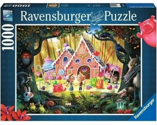 Ravensburger Puzzle 1000 Jaś i Małgosia