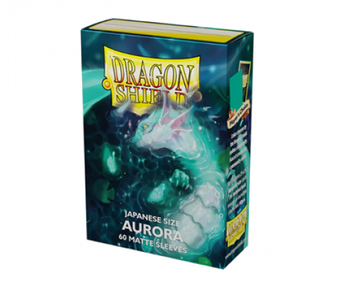 Dragon Shield Sleeves - Matte Japanese size - Aurora (60 Sleeves)